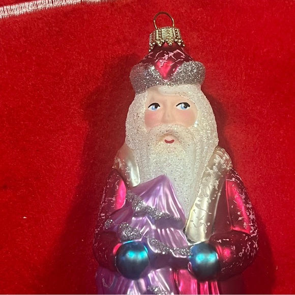 Larry Fraga Designs 6.25” Mr. Fabulous, Glass, Christmas ORNAMENT TREE 5058 Euc - Picture 8 of 12